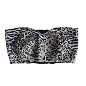 Brand new without tags Dolls Kill Sacred Hawk Animal Suit Bandeau Leopard XS
